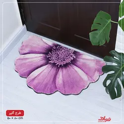 پادری نیم دایره سه بعدی زرباف طرح گلپر