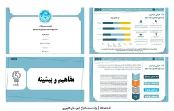 قالب پاورپوینت جلسه دفاع پایان نامه دانشگاهی - مینارو