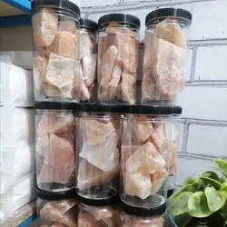 1کیلوگرم قلوه سنگ نمک صورتی استخراج از معادن گرمسار