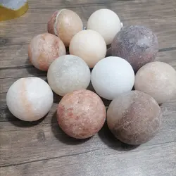 گوی نمک(قطر 6)مناسب ماساژ بدن و درمان گرفتگی عضلانی