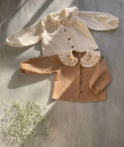 شومیز یقه گلدوزی