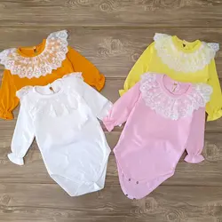 بادی یقه گیپور دامن دانتل