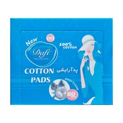 پد پاک کننده آرایش ۱۰۰ درصد پنبه دافی