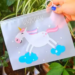 پوشه زیپ دار یونیکورن کد 018