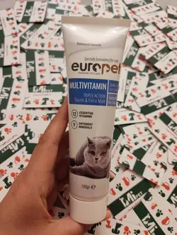 خمیر مولتی ویتامین مخصوص گربه یوروپت