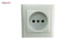 پریز برق روکار خیام الکتریک مدل صدف