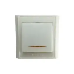 کلید تک پل روکار مدل صدف