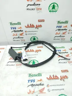 استوپ (سنسور) جک بغل (سوکت مثلثی 3 سیم) موتور پالس 150 200 ns ان اس (انژکتور) و rs ار اس اصلی