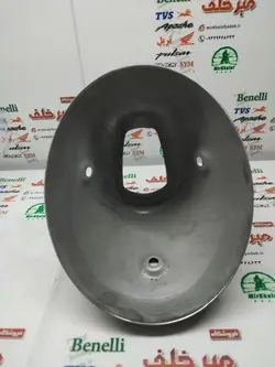استیل قاب (کاور) محافظ ته اگزوز موتور sym گالکسی na و nh و لوکی 250 lucky اصلی