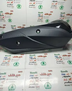 استیل قاب (کاور) محافظ اگزوز موتور sym گالکسی جی j 200 و لوکی 180 lucky مشکی