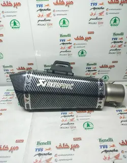 اگزوز قهرمانی برند اکروپاویچ 6 گوش بست سرخود سایلنسردار کربنی