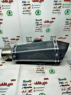 اگزوز قهرمانی برند اکروپاویچ 6 گوش بست سرخود سایلنسردار کربنی