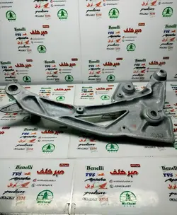براکت جا پایه عقب سمت راست (پدال ترمز) موتور پالس 180 200 220 ug4 (بدون هندل)