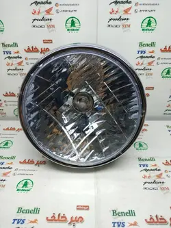 بلوری کامل چراغ جلو موتور باکسر (بوکسر) 125 و 150 هندی