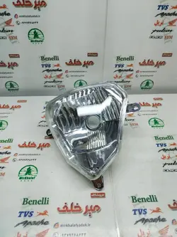 بلوری کامل چراغ جلو موتور تریل روان جدید مثلثی