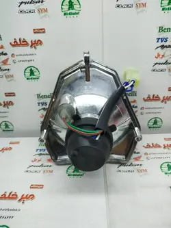 بلوری کامل چراغ جلو موتور تریل کویر تی t2