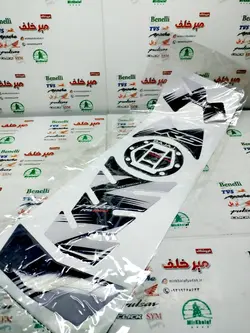 پد (برچسب) کامل روی باک و درب باک موتور rs ار اس مشکی