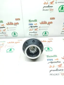 پروتکشن (محافظ) بغل شاسی cnc سر بسته انواع موتورسیکلت (15 سانتی متر) سفید نقره ای
