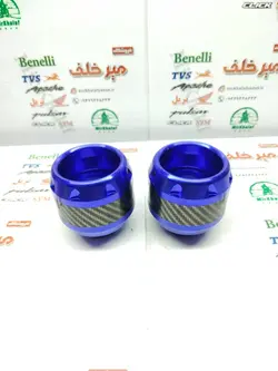 پروتکشن (محافظ) چرخ عقب و جلو اسپرت رنتال انواع موتورسیکلت ته باز ابی (جفتی)