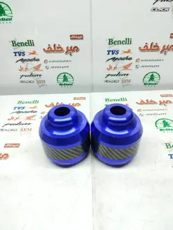 پروتکشن (محافظ) چرخ عقب و جلو اسپرت رنتال انواع موتورسیکلت ته باز ابی (جفتی)