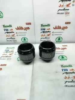پروتکشن (محافظ) چرخ عقب و جلو اسپرت رنتال انواع موتورسیکلت ته باز مشکی (جفتی)