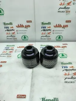 پروتکشن (محافظ) چرخ عقب و جلو اسپرت رنتال انواع موتورسیکلت ته باز مشکی (جفتی)