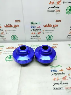 پروتکشن (محافظ) چرخ عقب و جلو اسپرت رنتال انواع موتورسیکلت ته بسته ابی (جفتی)