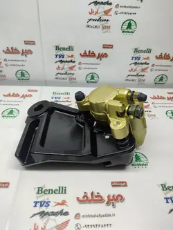 پمپ ترمز کامل روی دیسک عقب موتور پالس ns 200 ان اس هندی