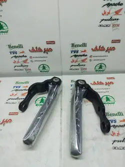 جا پایه عقب همراه براکت موتور یاماها طرح ایروکس nvx بلند نقره ای