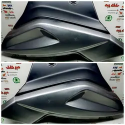 درب (قاب کاور فلاپ) بغل موتور پالس 180 200 220 و طرح پالس نقره ای هندی (جفتی)