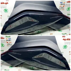 درب (قاب کاور فلاپ) بغل موتور پالس 180 200 220 و طرح پالس مشکی هندی (جفتی)