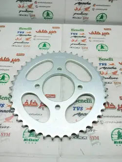 دنده (طبق) زنجیر چرخ عقب موتور بنلی 150 اصلی