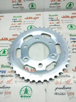 دنده (طبق) زنجیر چرخ عقب موتور بنلی کیوی city 150 کاربرات اصلی