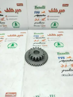دنده 2 دو قلو استارت (چرخ دنده کاهنده استارت) موتور بنلی 150 و 180 اصلی