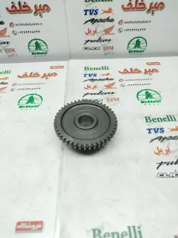 دنده 2 دو قلو استارت (چرخ دنده کاهنده استارت) موتور بنلی 150 و 180 اصلی