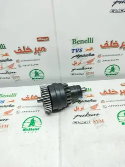 دنده استارت (2 دو قلو) خروسکی موتور tvs وگو اصلی