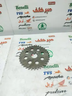 دنده زنجیر تایم به میله سوپاپ بزرگ موتور پالس ns 150 ان اس اصلی