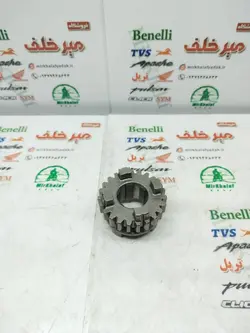 دنده کوچک کشویی گیربکس هوندا 200 و تریل gy 200 جی وای پیشرو زیپ استار و گلد رادیسون و xl ایکس ال (20 دندانه)