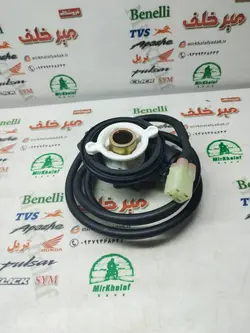 سیم و توپی دنده (سنسور) کیلومتر موتور اپاچی 150 160 180 (لاکی)
