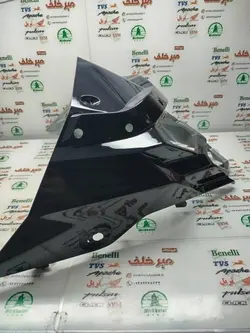 قاب (فلاپ) کاور دور بلوری چراغ جلو موتور sym گالکسی nh مشکی اصلی