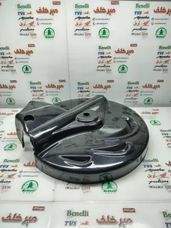 قاب کاور (فلاپ) گرد روی دیسک جلو انواع موتور تریل مشکی