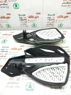 قاب کاور (محافظ) دسته اسپرت انواع موتورهای تریل مشکی (جفتی)