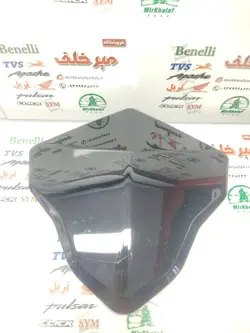 قاب کاور طلق دودی بالای کیلومتر روی کنسول جلو موتور بنلی 250 تک سیلندر و 300 دو سیلندر قدیم اصلی