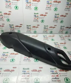 قاب محافظ (استیل) اگزوز موتور یاماها ایروکس aerox و طرح ایروکس nvx دو سوراخ جدید نیوفیس خارجی