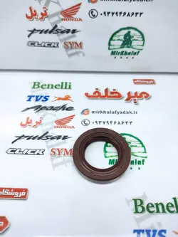 کاسه نمد شافت هندل موتور tvs راکس و نئو و فلات پرواز طرح crf سی ار اف و هوندا و برخی بی کلاچ شماره 16/28/7