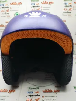 کلاه کاسکت ایمنی موتور سیکلت بدون فک بچه گانه رادین ابی