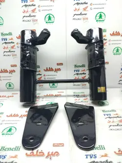 گوشواره اهن کشی چراغ جلو موتور پالس 180 ug4 (بدون هندل) چراغ گرد (جفتی) هندی