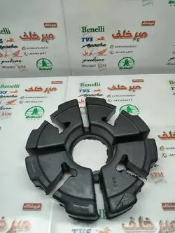 لاستیک (بوش) توپی چرخ عقب موتور اپاچی 150 160 180 200 و hlx اچ ال ایکس و طرح پالس و طرح باکسر