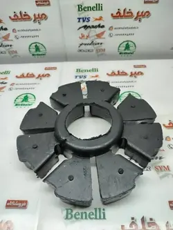 لاستیک (بوش) توپی چرخ عقب موتور اپاچی 150 160 180 200 و hlx اچ ال ایکس و طرح پالس و طرح باکسر