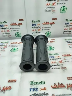 لاستیک سر دسته فرمان گاز و کلاچ چپ و راست با استخوانی موتور بنلی 150 اصلی
